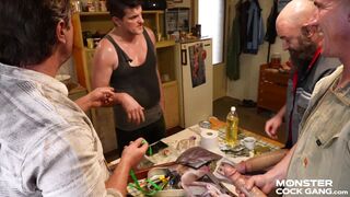 MONSTER COCK GANG e04: He Shared Girlfriend with Cousins