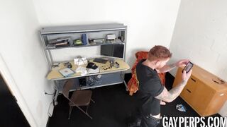 Blonde perp Ander Wolfson experienced a hard ass pounding from a muscular officer