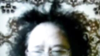 Old Russian Lady on Webcam! Amateur Video!