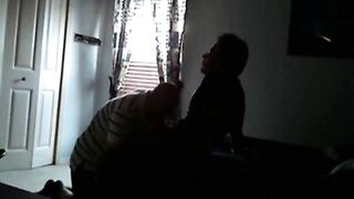 Latin Handyman Sucks Amateur Dick