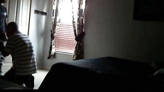 Latin Handyman Sucks Amateur Dick