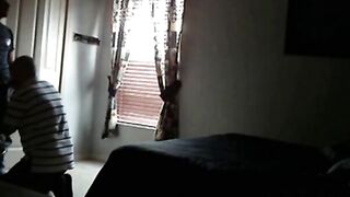 Latin Handyman Sucks Amateur Dick