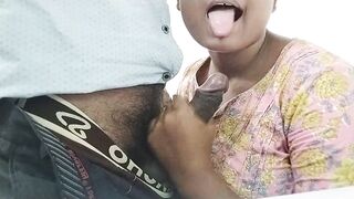 Indian College Teaching Sucking Her Colleague Big Cock MMS Scandal
