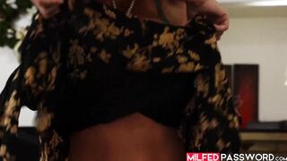 Old hottie Olive Glass endures getting hammered by a young hung gentleman