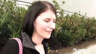 Yanks Goddess Tundra Outdoors Toilet Masturbation