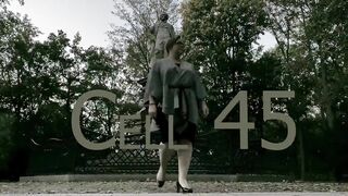 Domina Girlfriend April - sub exercise into the prisonyard