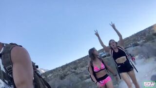 Sparks Go Wild have 3some with Katie Kush
