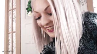 Arya Grander and her rubber pvc slutty have roleplay