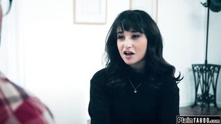 Stepdad fucks stepteen so she will stay