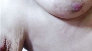 Fantastic empty saggy breasts two.