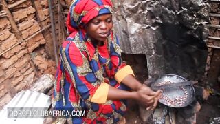 Dark Haired african hooks up with a stranger