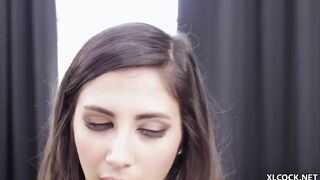 Gianna Dior loves being choked during interracial sex