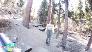 Ich liebe Anal Plug Sex Outdoors Jizzed