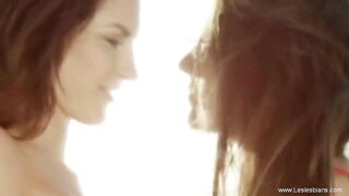 Euro Girlfriends Getting In Lesbianism And Finger Fucked