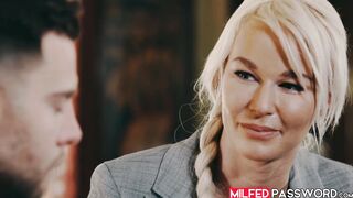 MILF therapist London River knows exactly how to pleasure my angry dick