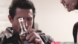 Stunning MILF Sovereign Syre gets creampied after vigorous sex with me