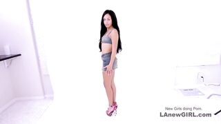 New Young Babe Gets Fucked after Teasing Producer