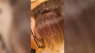 Sucking Daddy's Cock in my Slutty Crossdress
