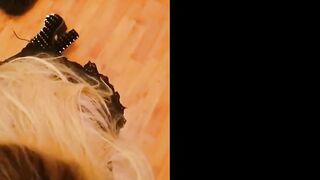 Sucking Daddy's Cock in my Slutty Crossdress