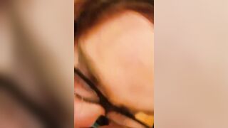 Sucking Daddy's Cock in my Slutty Crossdress