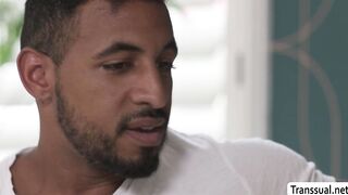Slutty Tgirl Zariah Aura ass pounded by Rodrigo Amor