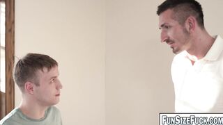 Jay plowing his cum deep into Noah hot ass
