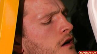 Turned On worker gets a bj at work