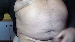 Italian Daddy Strokes His Big Cock