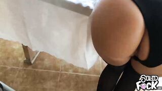LADY GAGA on Public Balcony Anal Fuck HD