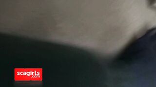 Tiny Asian Amateur Wrecked by a Big White Cock