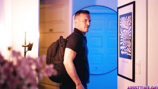 Straight guy's gives his 1st blowjob ever!