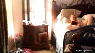 stepmom 52 watches porn and masturbates (hidden)