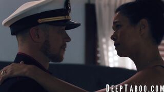 Grieving MILF Dana Vespoli is seduced by her naughty stepson Oliver Flynn