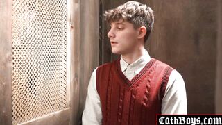 Dex Devall moan while Eddie Patrick suck him
