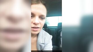 Une slim pause en voiture