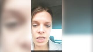 Une slim pause en voiture