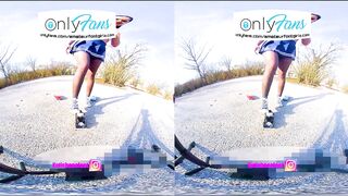 VR trailer sex tape with different toes clips, such as crush