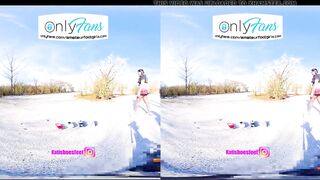 VR trailer sex tape with different toes clips, such as crush