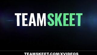 Sneaky Thin Lily Glee Becomes A Sex Doll