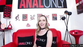 ANAL ONLY Advanced anal with Cutie blonde Rebel Rhyder