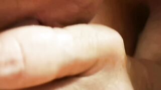 Cheating scots wifey close up blows my penis