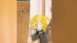 Red Haired older mom Sex into Shower
