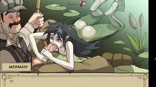 Witch Hunter Coach | Vulgar mermaid wants to fucked teens