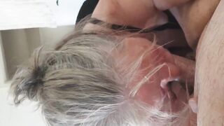Danish Granni give me a wonderfull blow