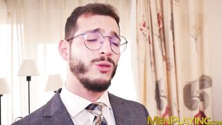 Horny Gustavo Cruz licked and rammed the pink hole of lovely Ricky Hard