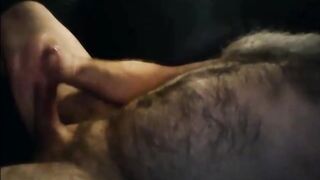 Bearded Daddy's Huge Uncut Load