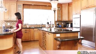 Stepma interrupted when making breakfast