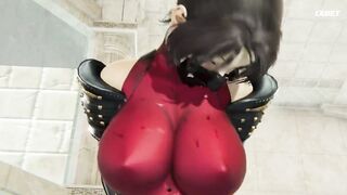 Futa Ivy Valentine Fucks Taki Soul Calibur BDSM Bondage 3D Hentai