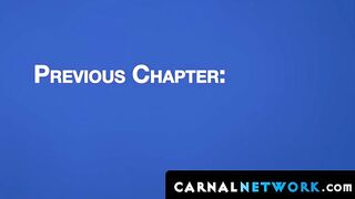 Milo's hard boner twitched as Cain Marko's cock got plugged hard and deep into his as