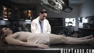 Lonely morgue employee Tommy Pistol is surprised to see Ashley Lane alive and horny